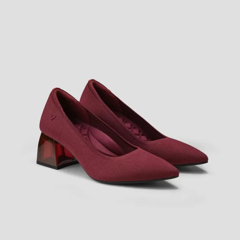 VIVAIA Aria Block Heel | Aria Pointed-Toe Block Heel In |