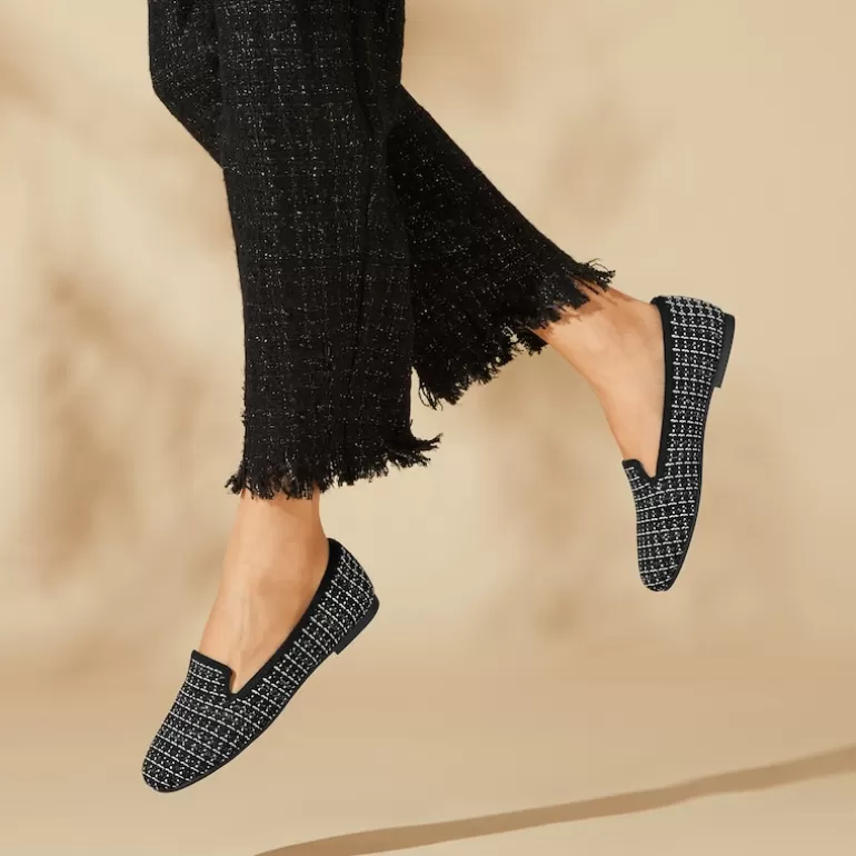 VIVAIA Audrey | Audrey Round-Toe Woven Knit Loafer In |