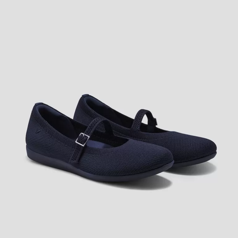 VIVAIA Mary-Jane | Walker | Claire Walker Mary-Jane Round-Toe Flats In |