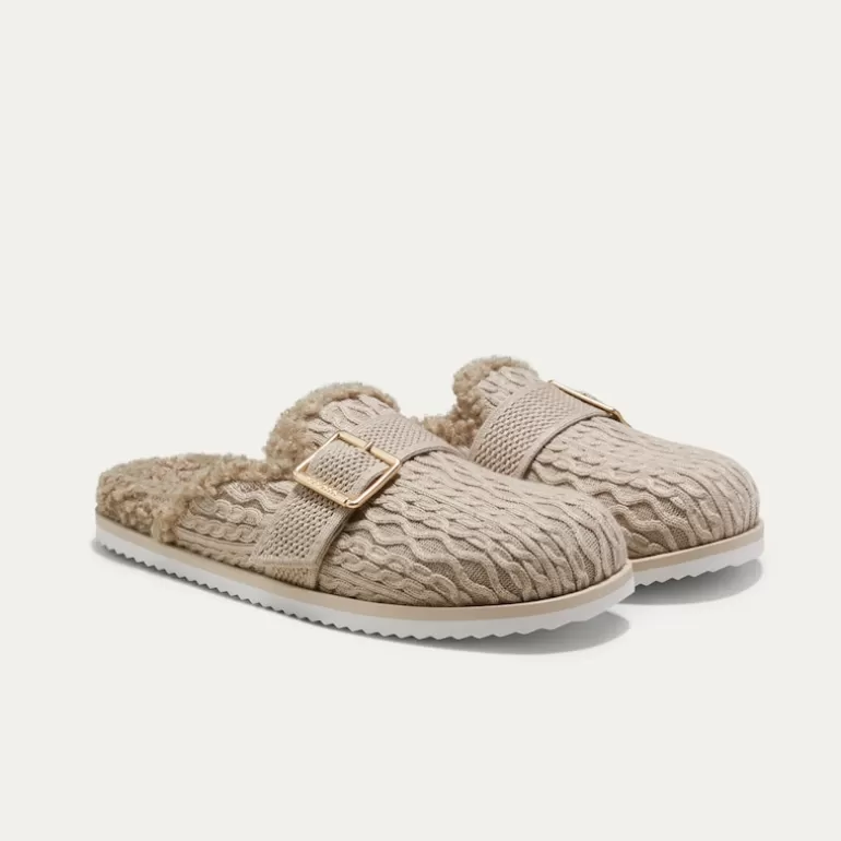 VIVAIA Hazel | Hazel Round-Toe Wool Slippers In |