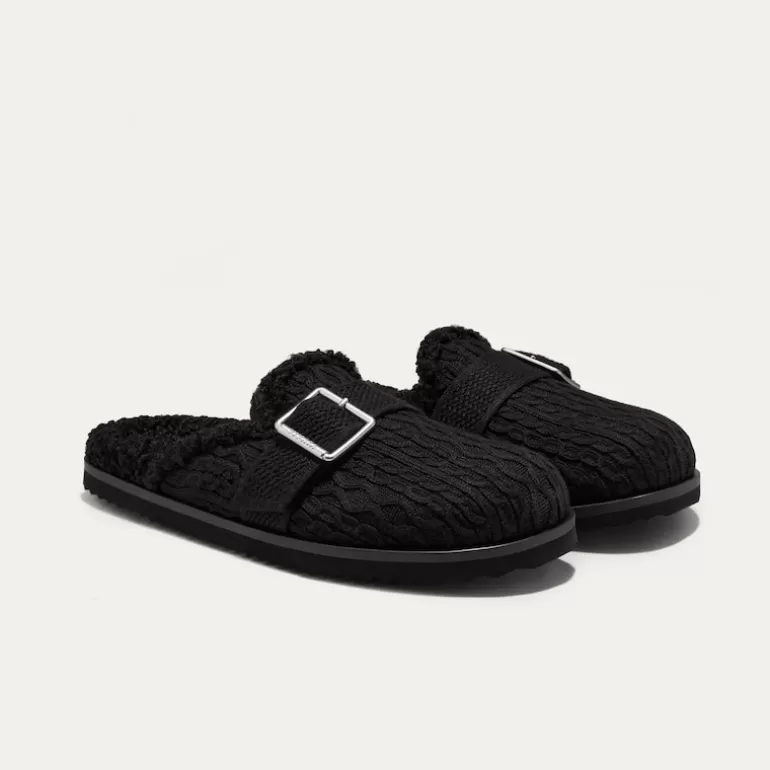 VIVAIA Hazel | Hazel Round-Toe Wool Slippers In |