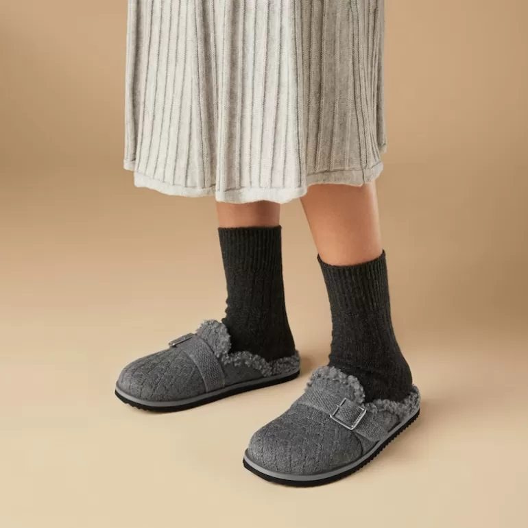 VIVAIA Hazel | Hazel Round-Toe Wool Slippers In |