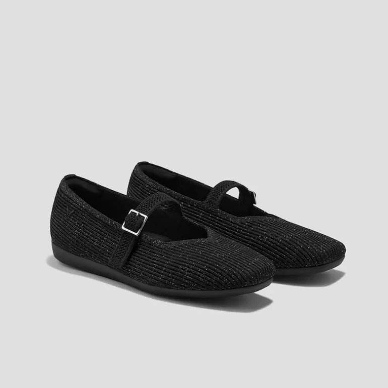 VIVAIA Mary-Jane | Walker | Margot Walker Mary-Jane Lightweight Square-Toe Mary-Jane In Black |