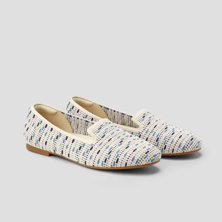 VIVAIA Audrey | Round-Toe Woven Knit Loafer In |