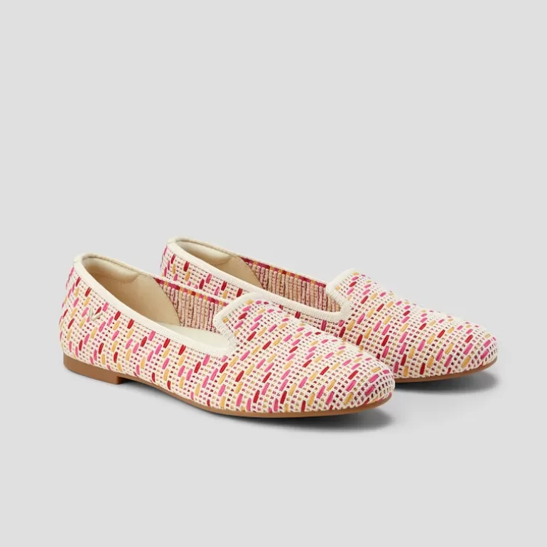 VIVAIA Audrey | Round-Toe Woven Knit Loafer In |