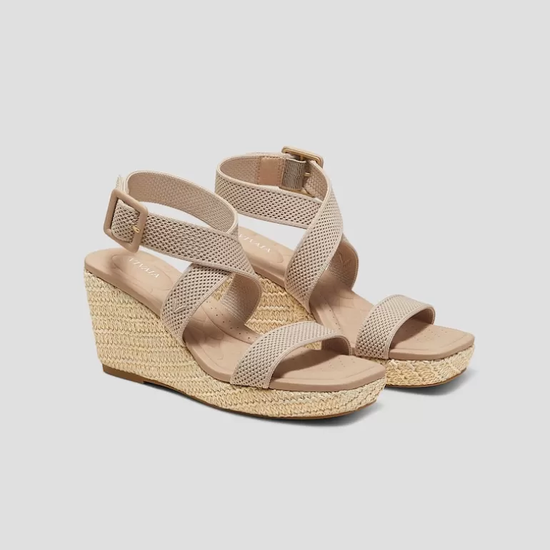 VIVAIA Sally | Square-Toe Slingback Wedge Sandals (Lyla), , EU38.5 |