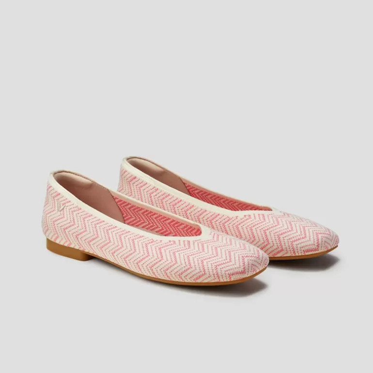 VIVAIA Margot | Square-Toe V-Cut Flats Margot 2.0 In |