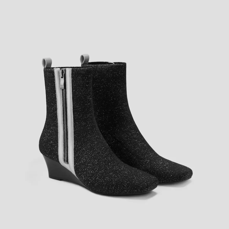 VIVAIA Micaela | Water Repellent Zipper Wedge Boots(Micaela), , EU43 |